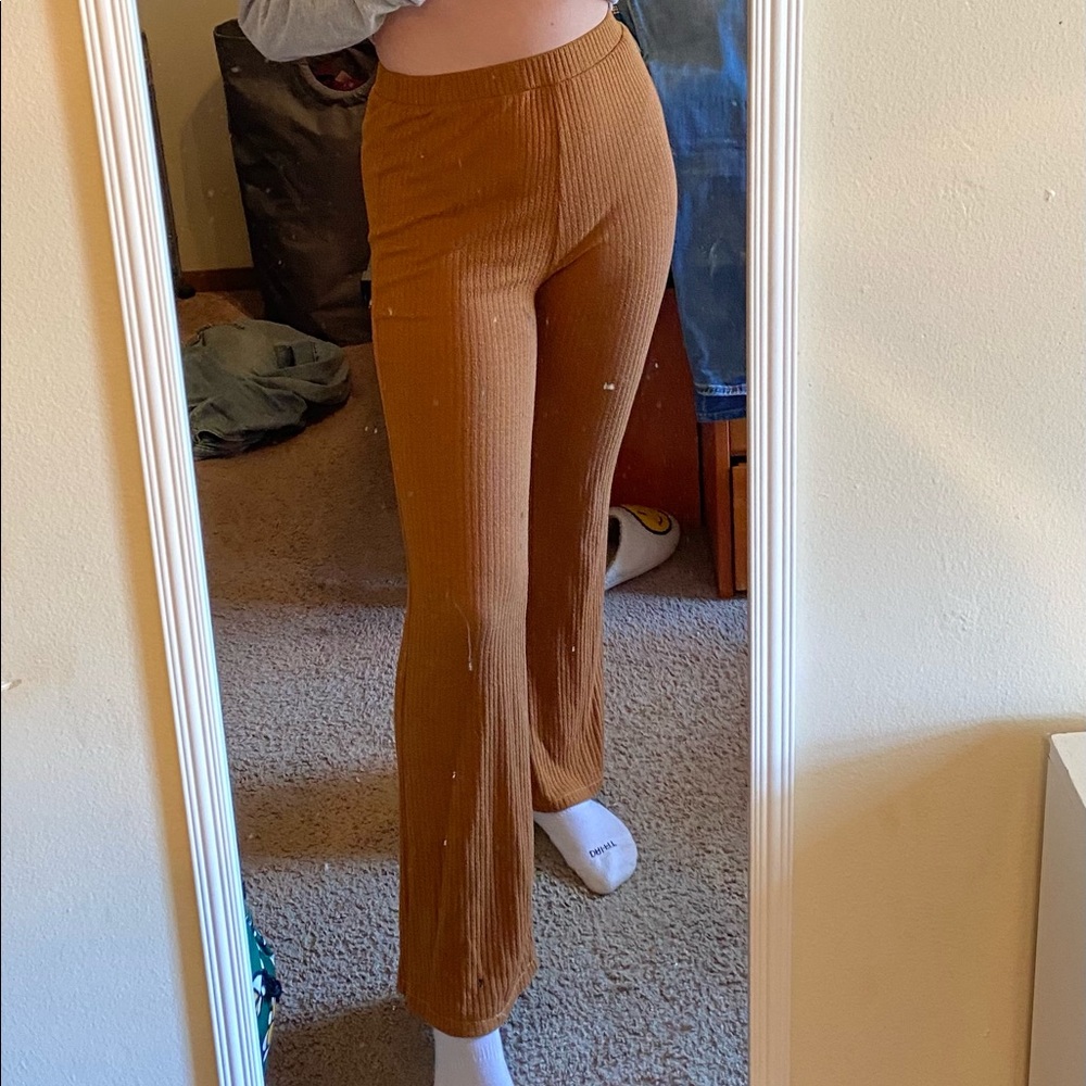 Knit Flare Pants